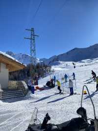 🇮🇹Alpine skiing in the Alps | Pila❄️Suitable for both beginners and advanced players at the same time.
