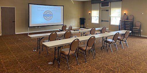 9/17/23 TX License To Carry Course (2-hour intro available 9am-11am) (Bandera) | Best Western Bandera Conference Room