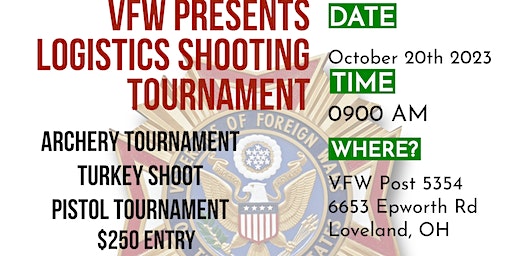 VFW Shooting Tournament (Loveland) | 6653 Epworth Road, Loveland, OH, USA