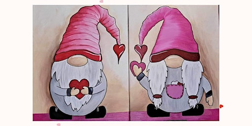 Couples Valentine Painting Class at Fox Farms | Fox Farm Vineyards