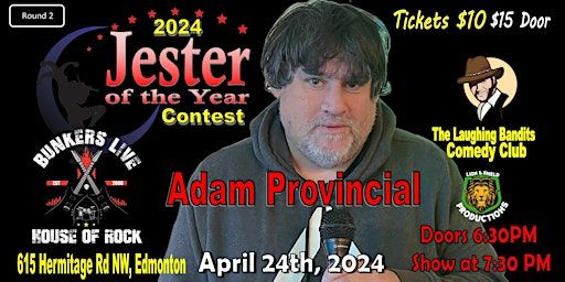 Jester of the Year Contest - Bunkers Live Starring Adam Provincial | Bunker's Sports Pub