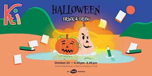 Kent illustrators / Halloween Drink and Draw | Thomas Becket