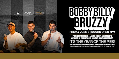 Bobby, Billy & Bruzzy LIVE at York On Lilydale! | York On Lilydale