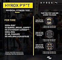 HYROX P'F'T" at CrossFit Mokena: HYROX Physical Fitness Test | 8412 W 191st St