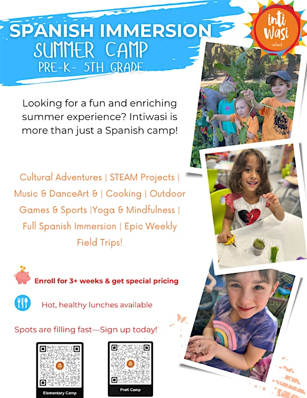 Spanish Immersion Summer Camp | 9017 W Pico Blvd