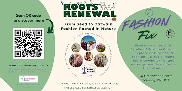 Roots to Renewal - Fashion Fix with Fashion Fusion | Greenwood Centre