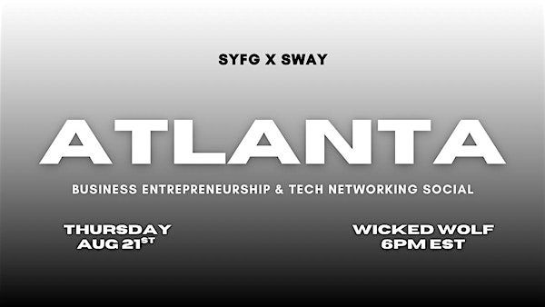 ATL Business Entrepreneurship & Tech Networking Social | Wicked Wolf Atlanta