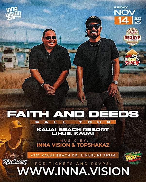 Inna Vision Fall Tour 2025 | OUTRIGGER Kauai Beach Resort & Spa