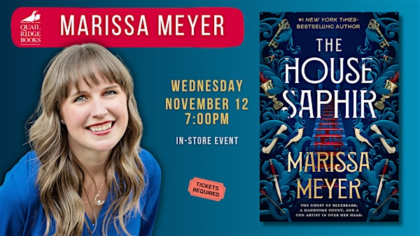 Marissa Meyer | The House Saphir | Quail Ridge Books