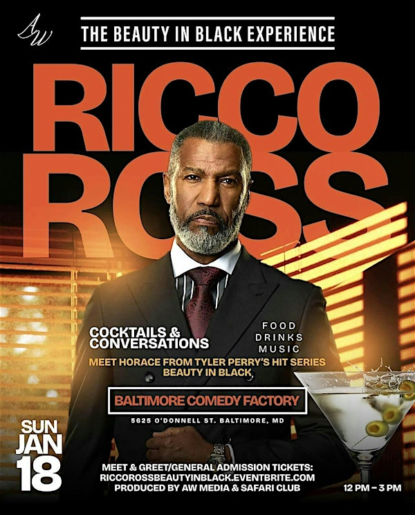 The Beauty In Black Experience Hosted By Ricco Ross | Baltimore Comedy Factory