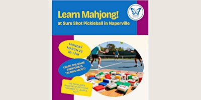 Learn Mahjong at Sure Shot Pickleball | Sure Shot Pickleball