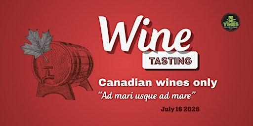 Canadian Wines – Ad Mari Usque Ad Mare | 5 Vines Wine, Craft Beer & Spirits - Wildwood Store
