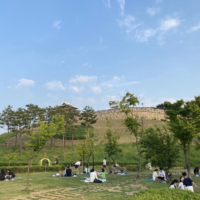 노을명소, 수원의 화성행궁