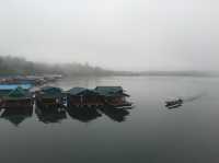 สะพานมอญยามเช้า