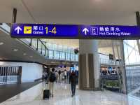 香港國際機場熱鬧盛況