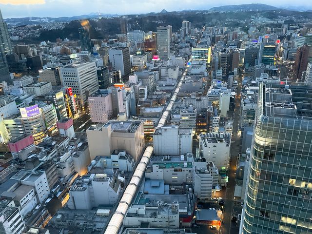 【宮城】仙台の夜景を見るなら「AER展望テラス」