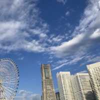 横浜みなとみらいの夜景を堪能