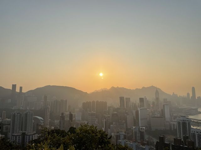 30分鐘欣賞日落 - 紅香爐峰