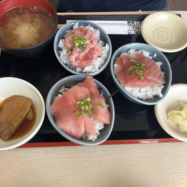 マグロが楽しめる魚市場🐟