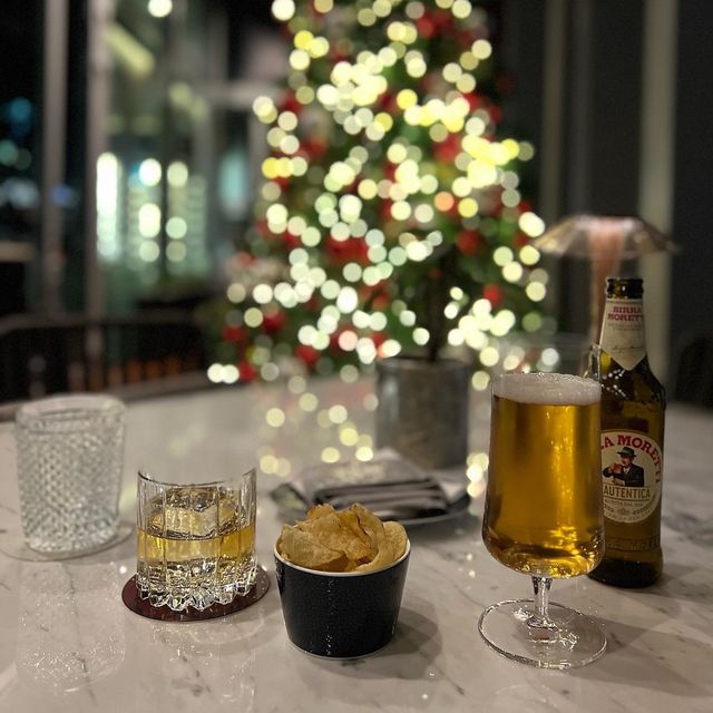 ☃️🎄로맨틱 충전 100%,크리스마스 분위기 루프탑 바 M29, 페어몬트 엠베서더 서울 Bar🎄