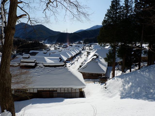 Ouchijuku หมู่บ้านกลางหุบเขา