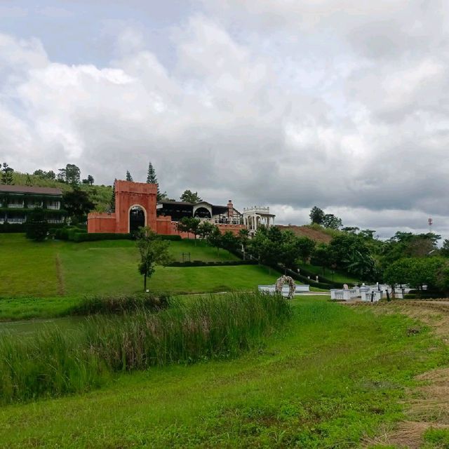 สวนสไตล์อังกฤษ The Bluesky Garden