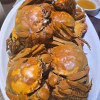 又食大閘蟹啦， 今次去樂富夏麵館