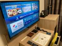 博多駅発着の電車が丸見え。トレインビューホテル。