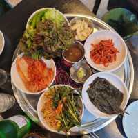 비오는 날 실내데이트는 삼겸살맛집 제주토종흑돼지