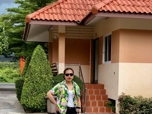 Modelling at Naris Phu View Resort