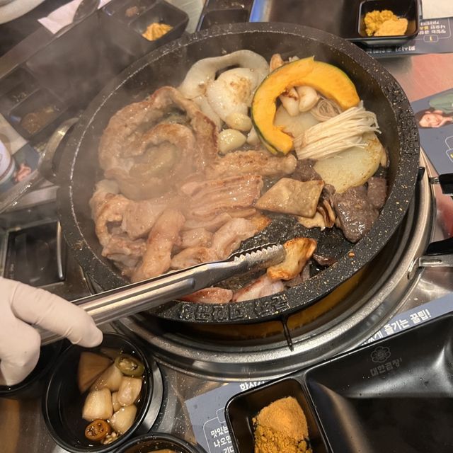 韓国/ソウル【明洞】人気チェーン店🤎韓国ホルモンのお店！