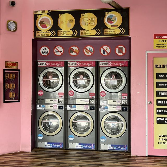 wash clothes conveniently overseas 