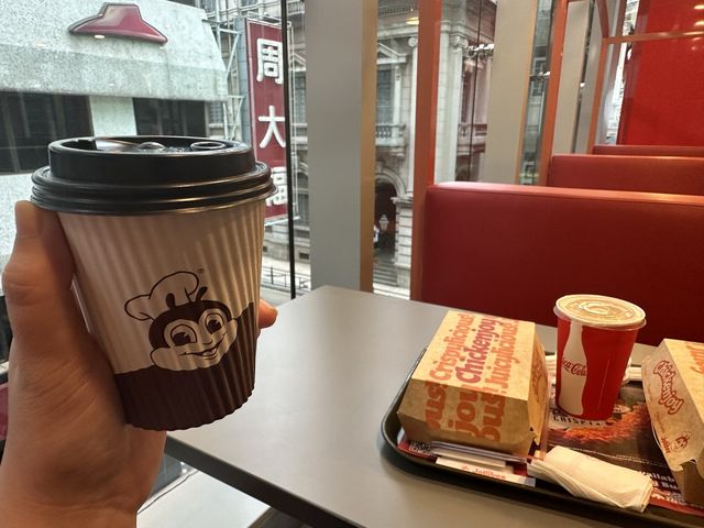 Celebrating at Jollibee Macau
