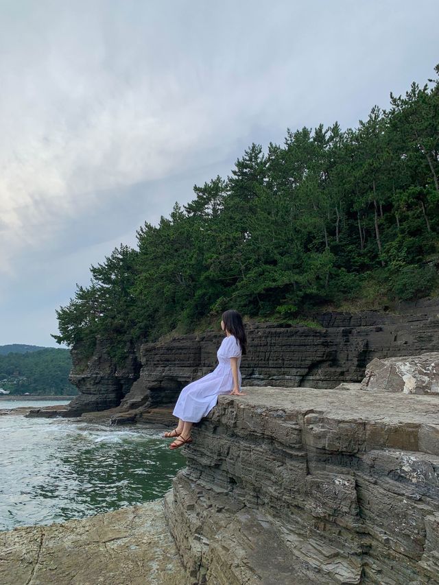경남 고성 동굴 포토존 상족암 군립공원🦖
