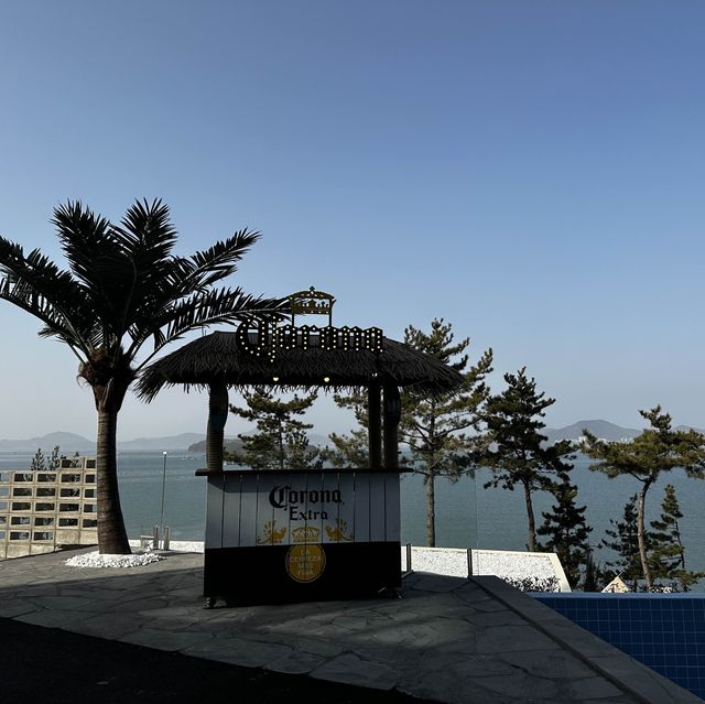 수영장과 오션뷰를 한번에 볼수있는 여수카페🌊