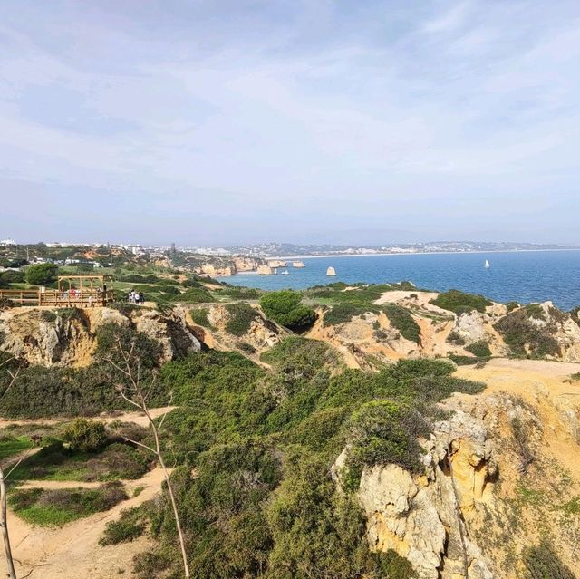 Coastline of the town Lagos