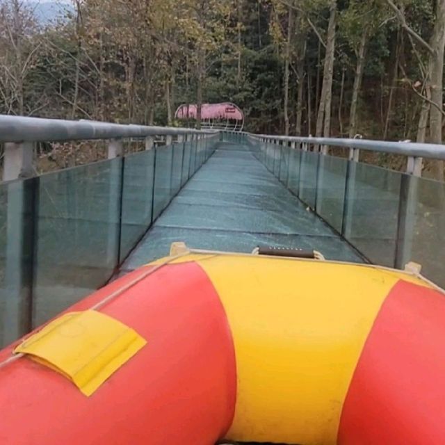 Glass Bridge & 3km Water Slide in Yiwu!😱🏞⛰