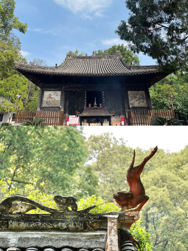 Chengdu surrounding within 1 hour｜Visit a lesser-known temple to admire Ming Dynasty murals.