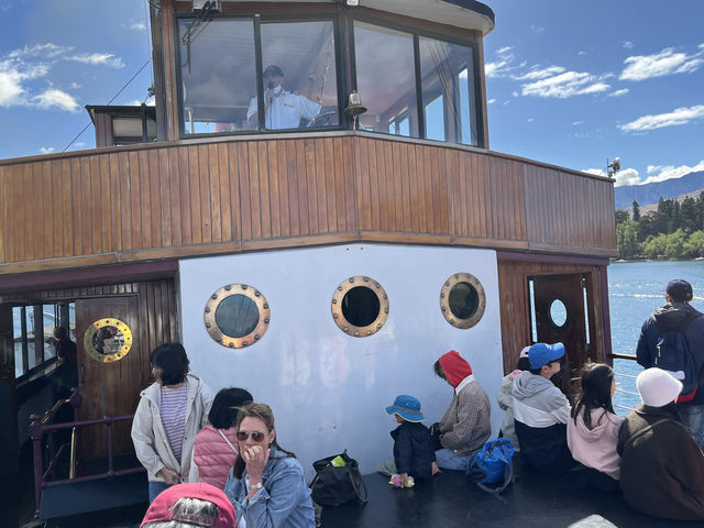A steamship that rivals a floating museum.