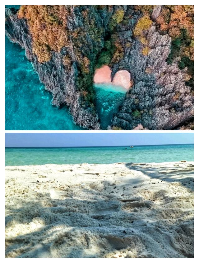 Quickly go to this small and romantic island overseas.