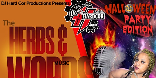 HERBS & WORDS OPEN MIC HALLOWEEN PARTY EDITION | PLEASANTLY SPACED EVENT VENUE