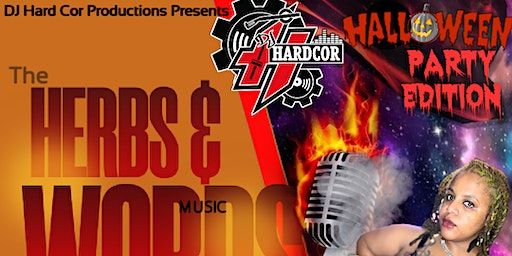 HERBS & WORDS OPEN MIC HALLOWEEN PARTY EDITION | PLEASANTLY SPACED EVENT VENUE