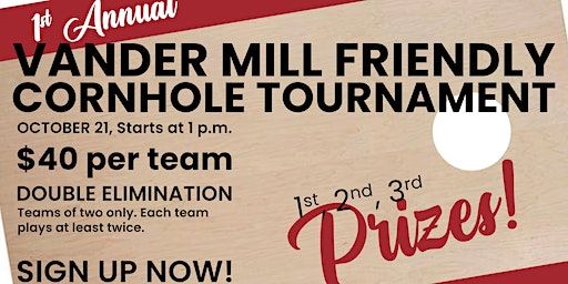 1st Annual Vander Mill Friendly Cornhole Tournament | 505 Ball Ave NE