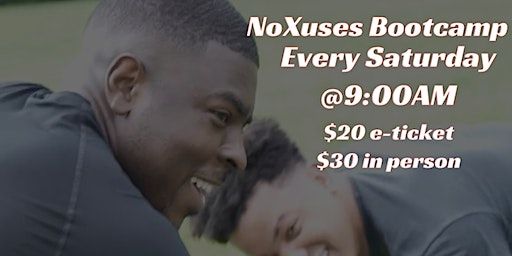 NoXcuses Bootcamp | FedFex field Orange Lot