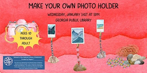 Make Your Own Photo Holder | Town of Georgia Public Library