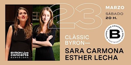 Sara Carmona y Esther Lecha | Libreria Byron