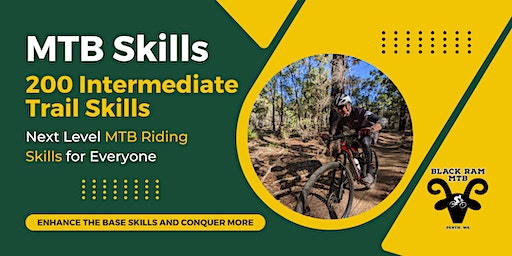200 Intermediate Trail Skills [3hrs]: MTB Skills | "Shake, Rattle n Roll", Kalamunda Mountain Bike Park