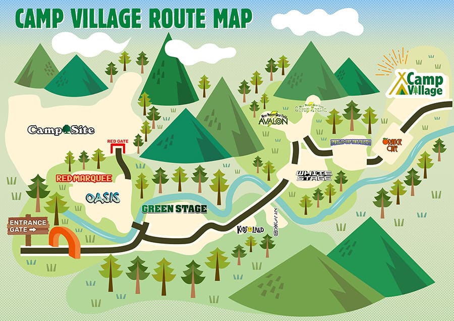 Fuji Rock 2024 日本富士搖滾音樂祭｜CAMP VILLAGE露營活動 | 苗場滑雪場