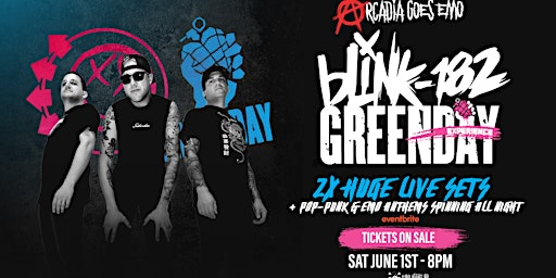 Arcadia Goes Emo - Ft The Blink 182 & Green Day Experience | Arcadia Bar Mackay