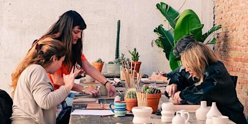 Taller de Iniciación a la Cerámica Creativa - Crear con Sentido | La Clandestina de Poblenou